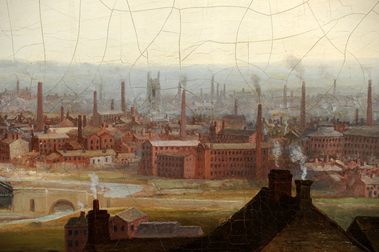 View of Leeds by Thomas Burras