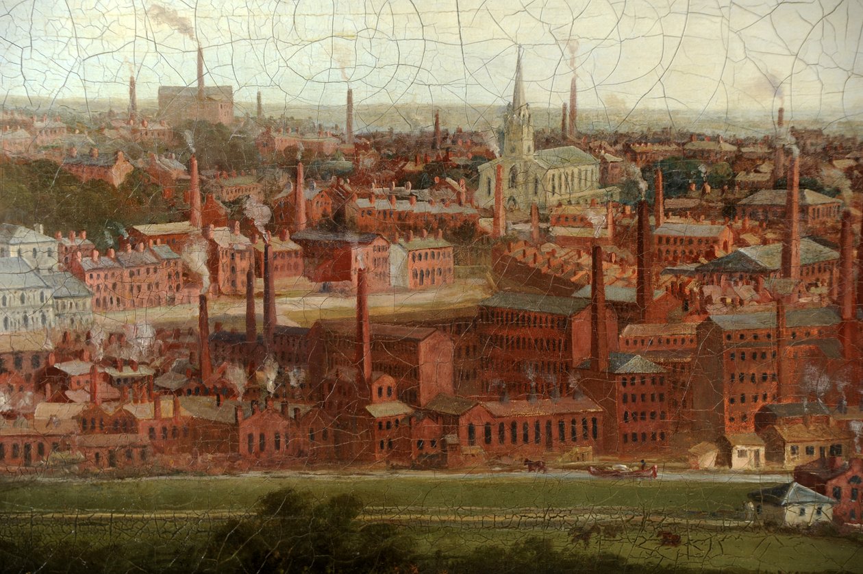 View of Leeds by Thomas Burras