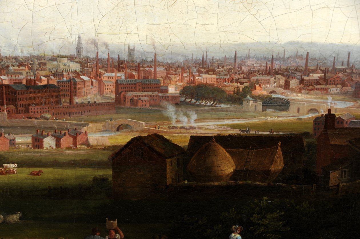 View of Leeds by Thomas Burras