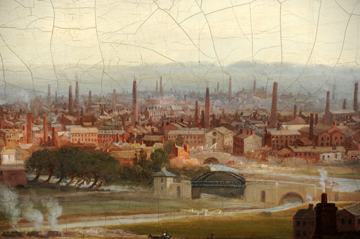 View of Leeds by Thomas Burras