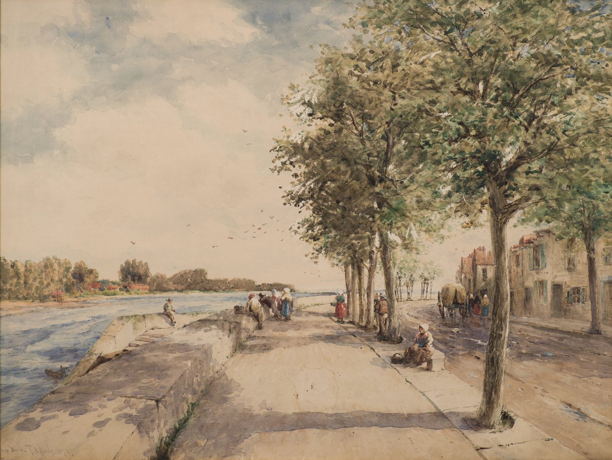 Near Blois by Thomas Bush Hardy