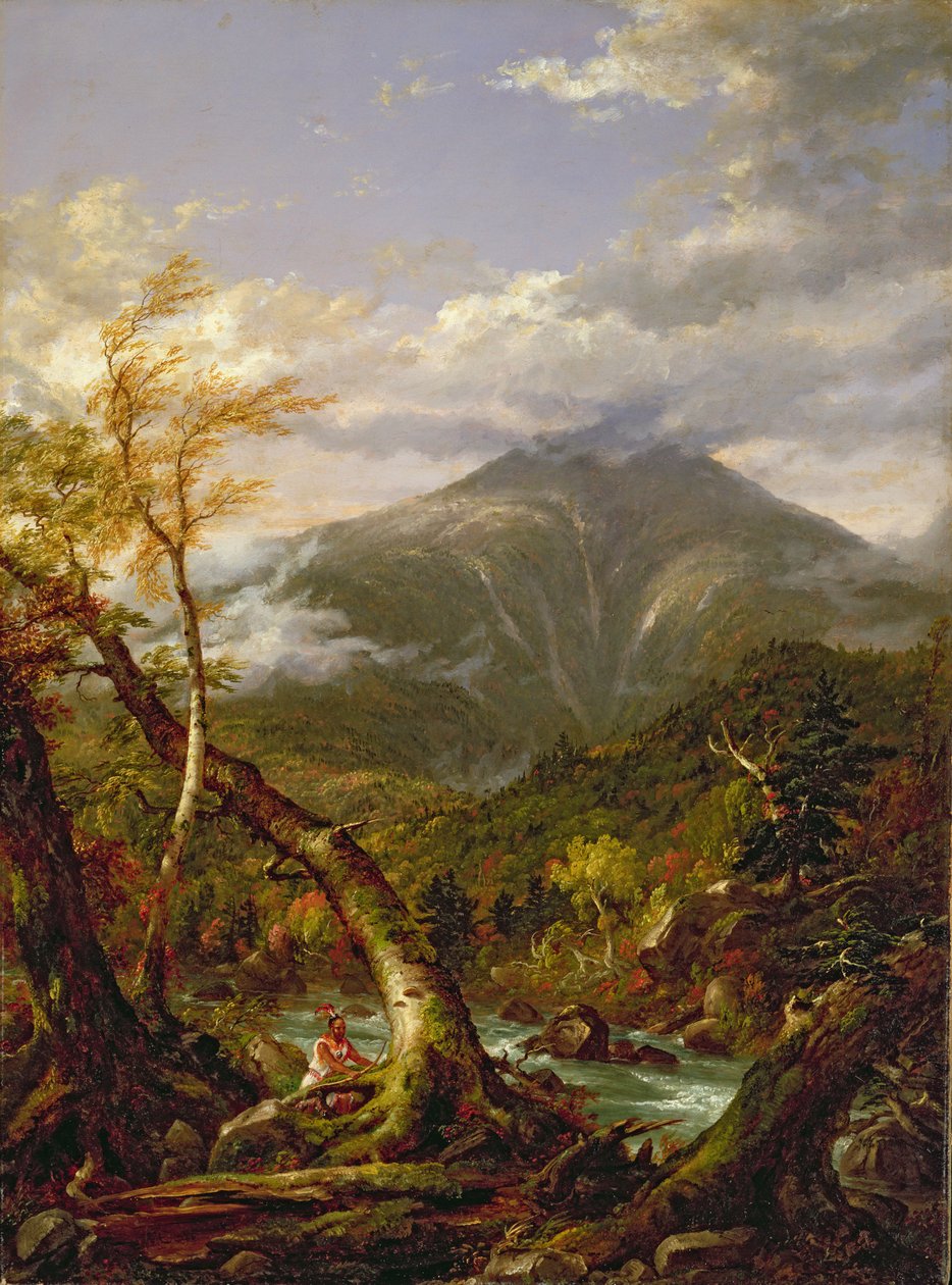 Indian Pass by Thomas Cole