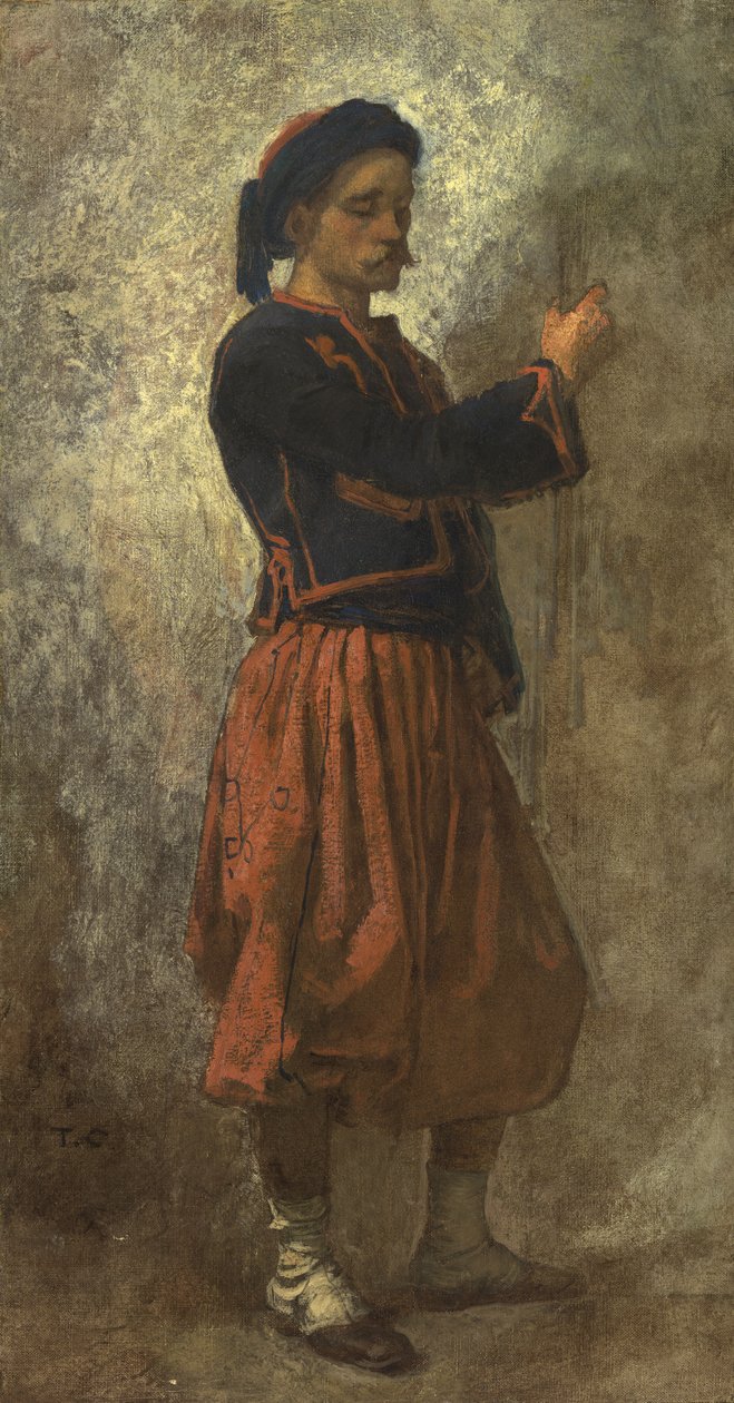 A Zouave by Thomas Couture