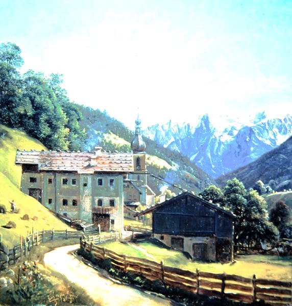 Ramsau by Thomas Fearnley