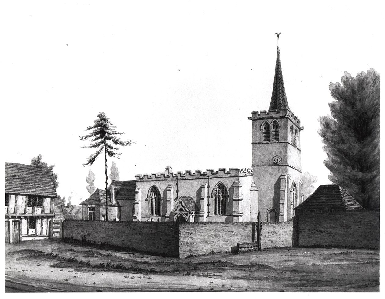 An English Church by Thomas Fisher