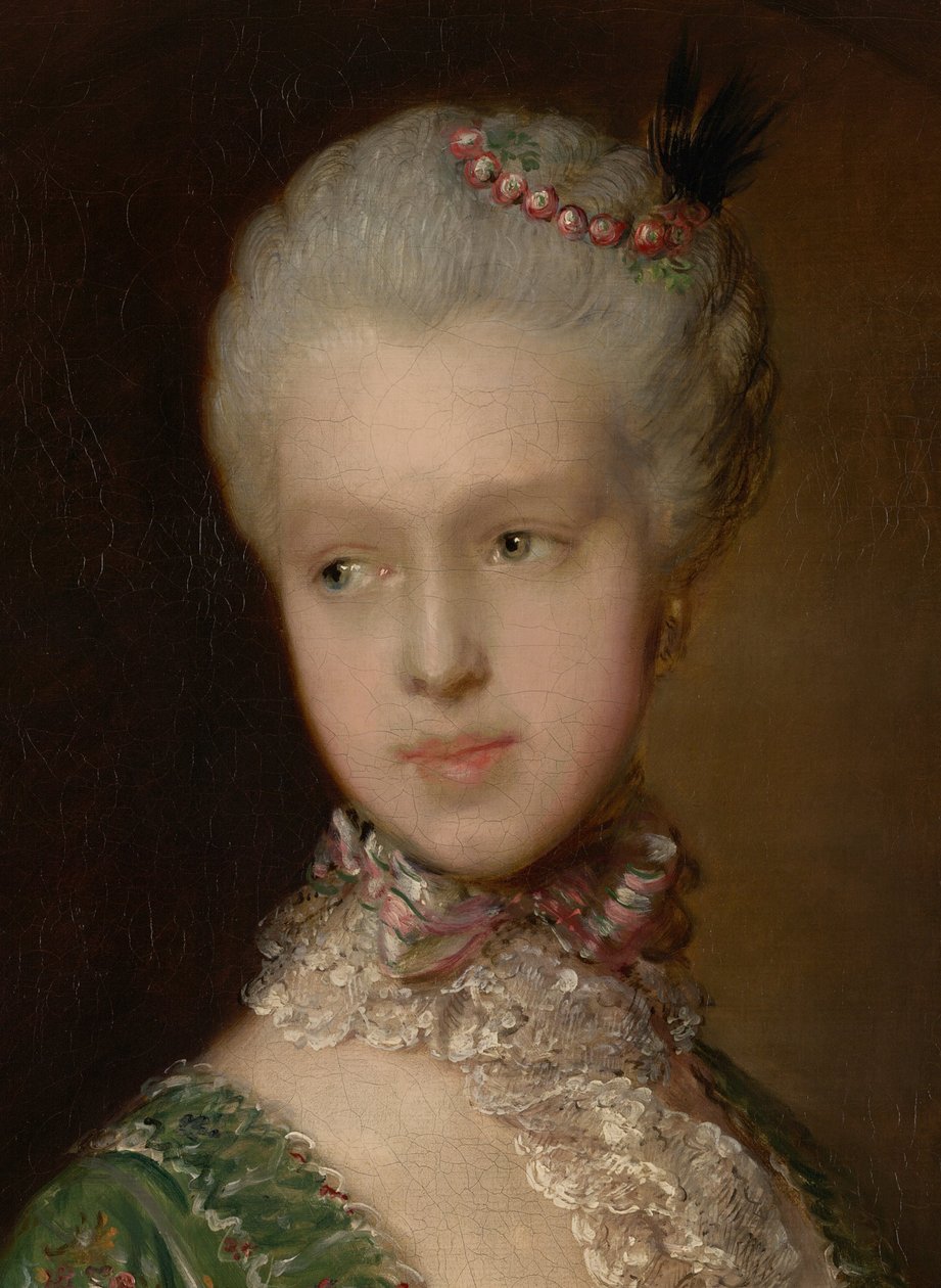 Elizabeth Wrottesley, later Duchess of Grafton by Thomas Gainsborough