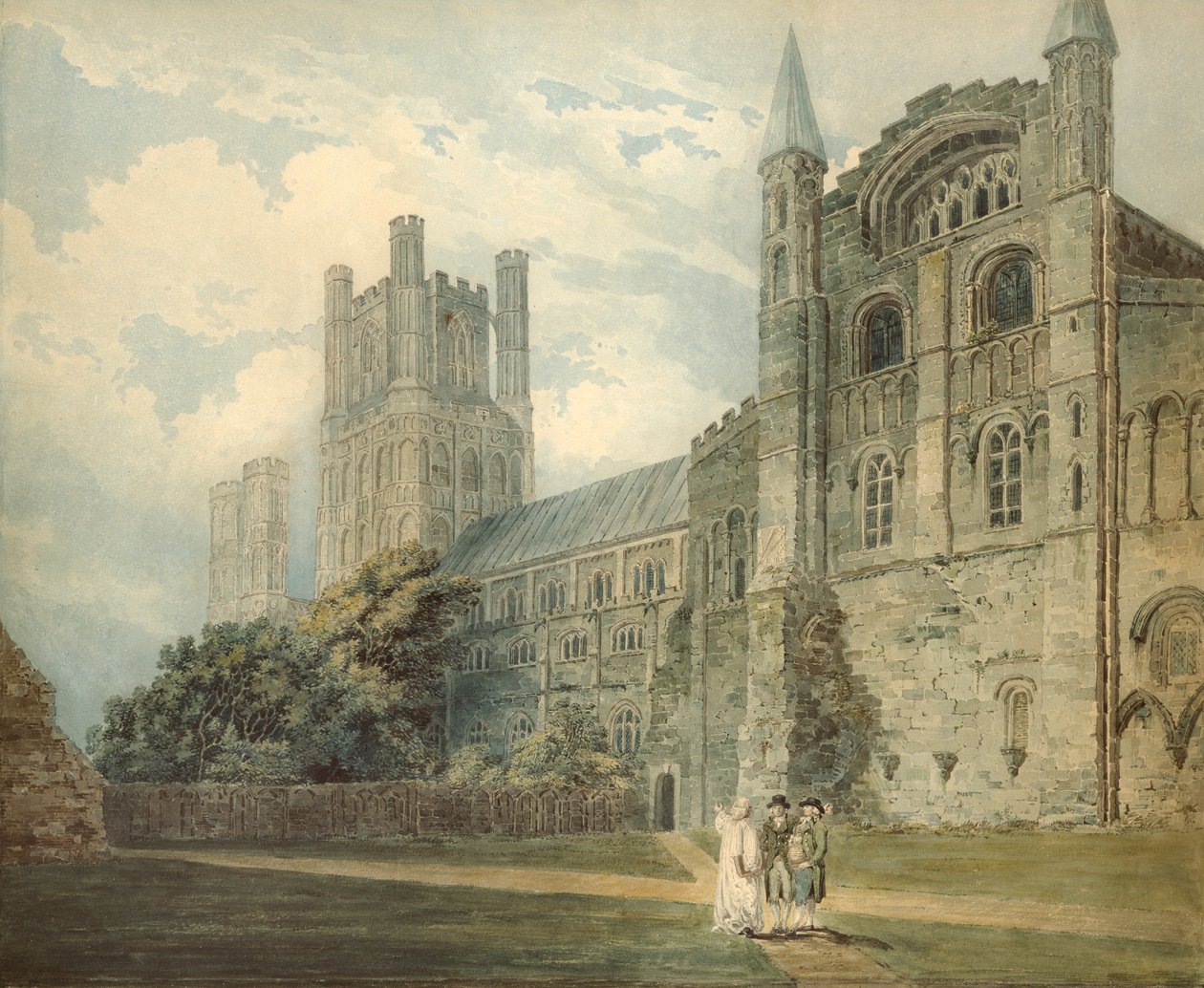 Ely Cathedral by Thomas Girtin
