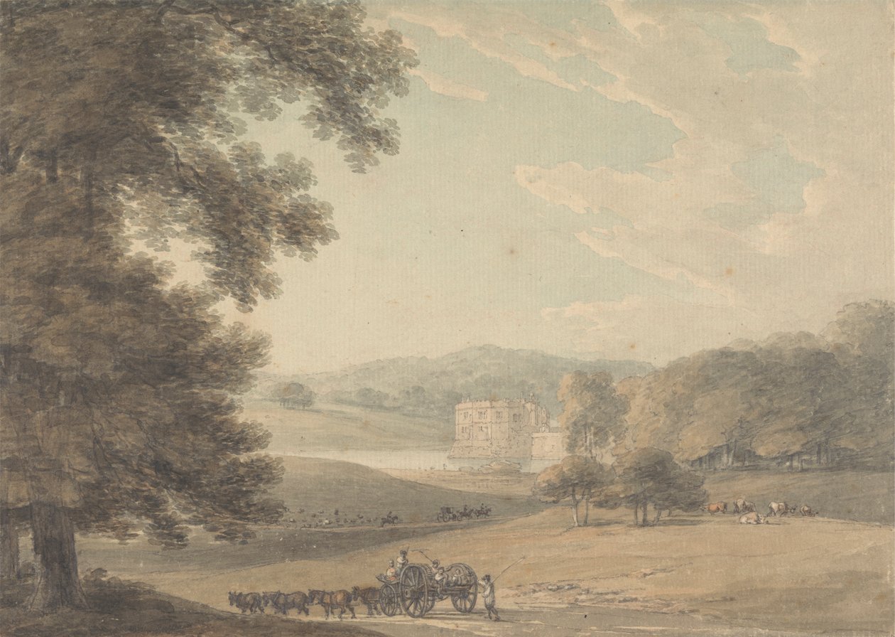 Leeds Castle, Kent by Thomas Hearne