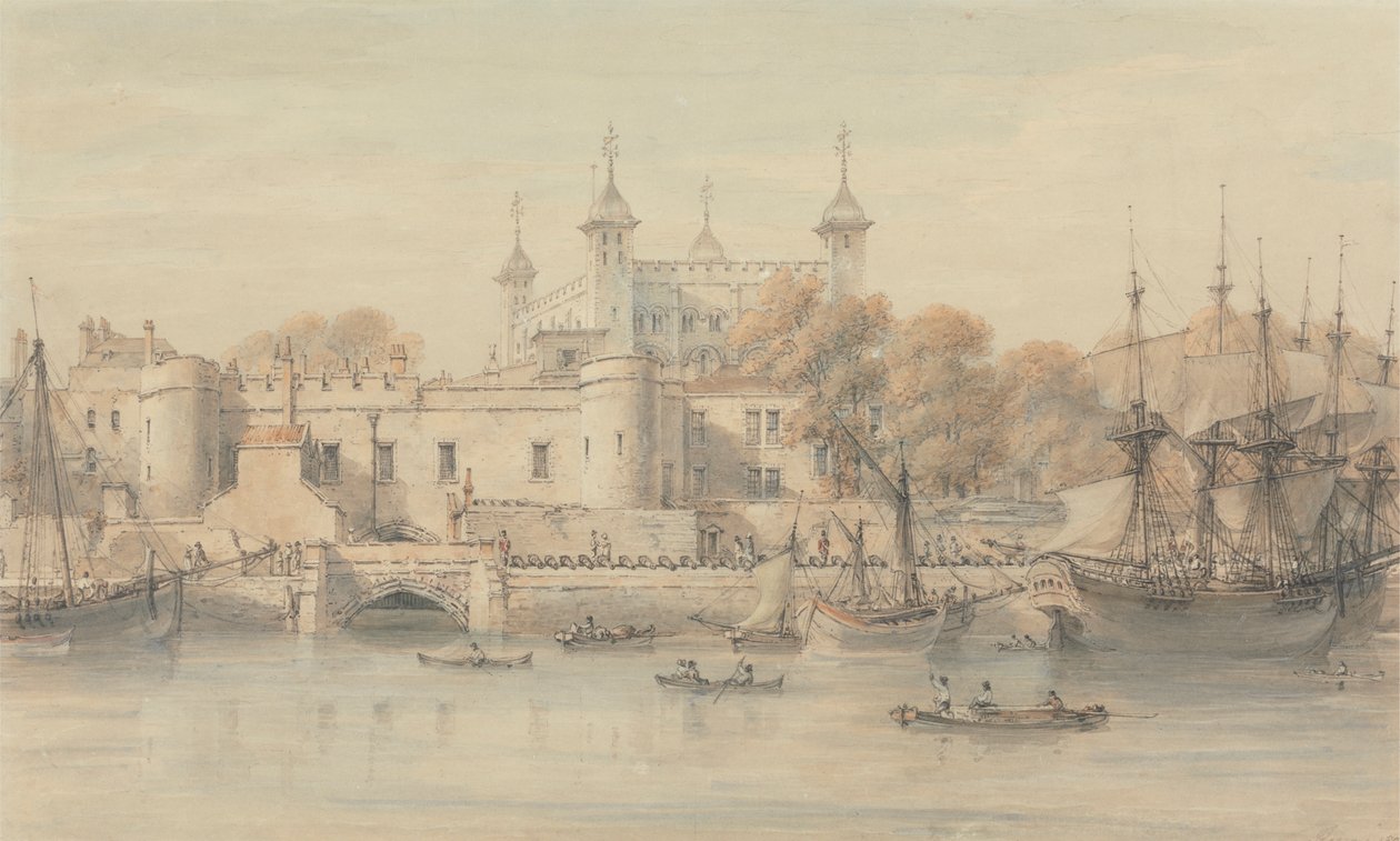 The Tower of London by Thomas Hearne