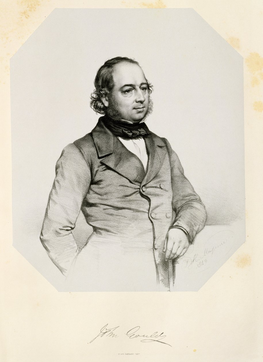 John Gould by Thomas Herbert Maguire