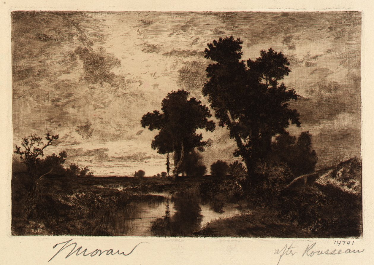 Landscape by Thomas Moran
