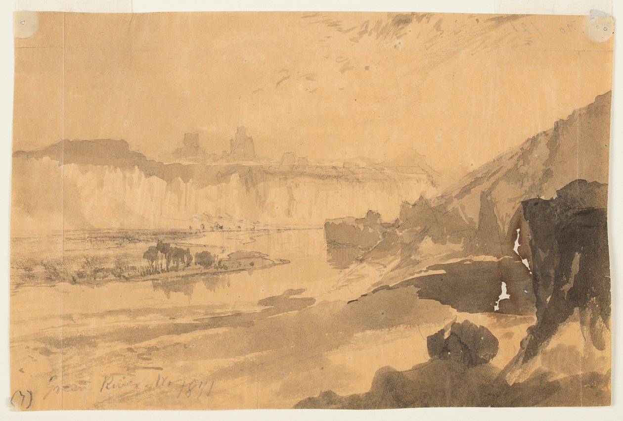 Green River, Wyoming by Thomas Moran