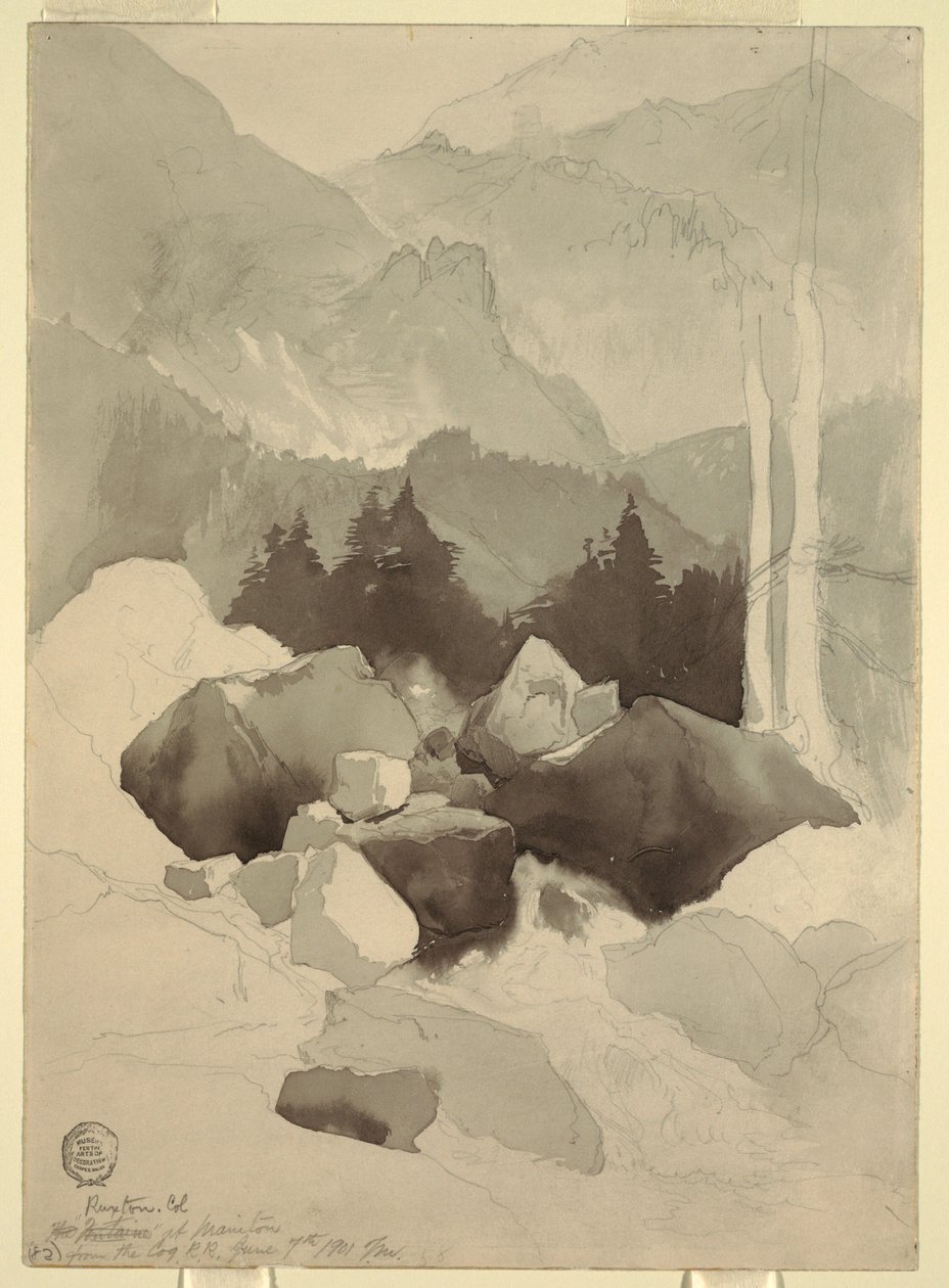 June 7, 1901 by Thomas Moran
