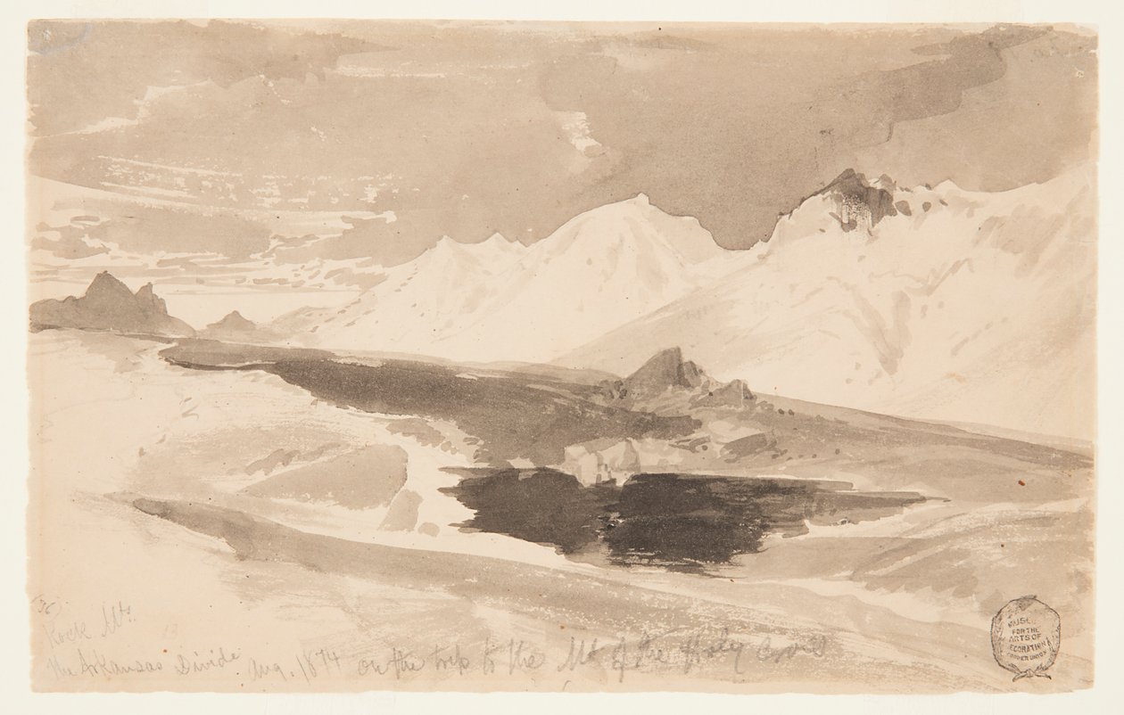 The Arkansas Divide by Thomas Moran