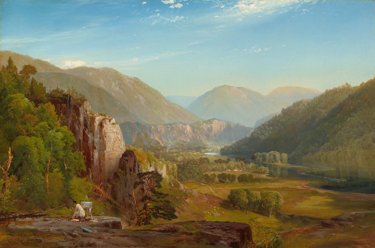 The Juniata, Evening, 1864 by Thomas Moran