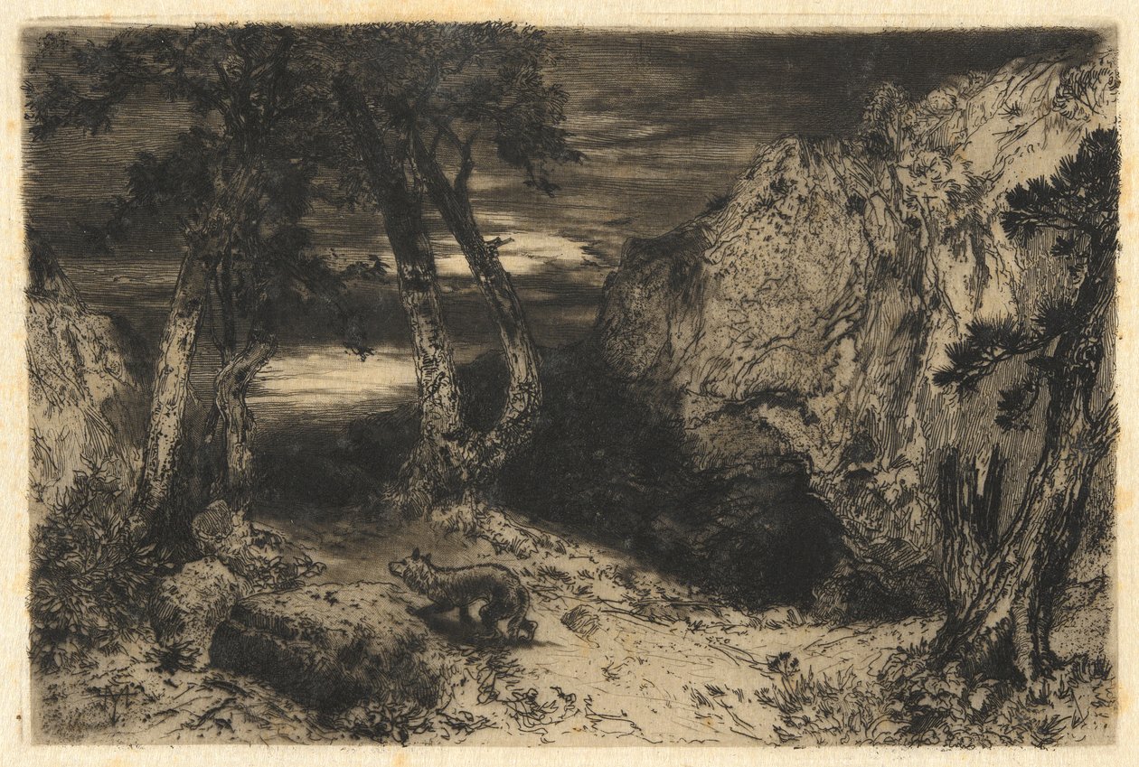 Twilight in Arizona by Thomas Moran