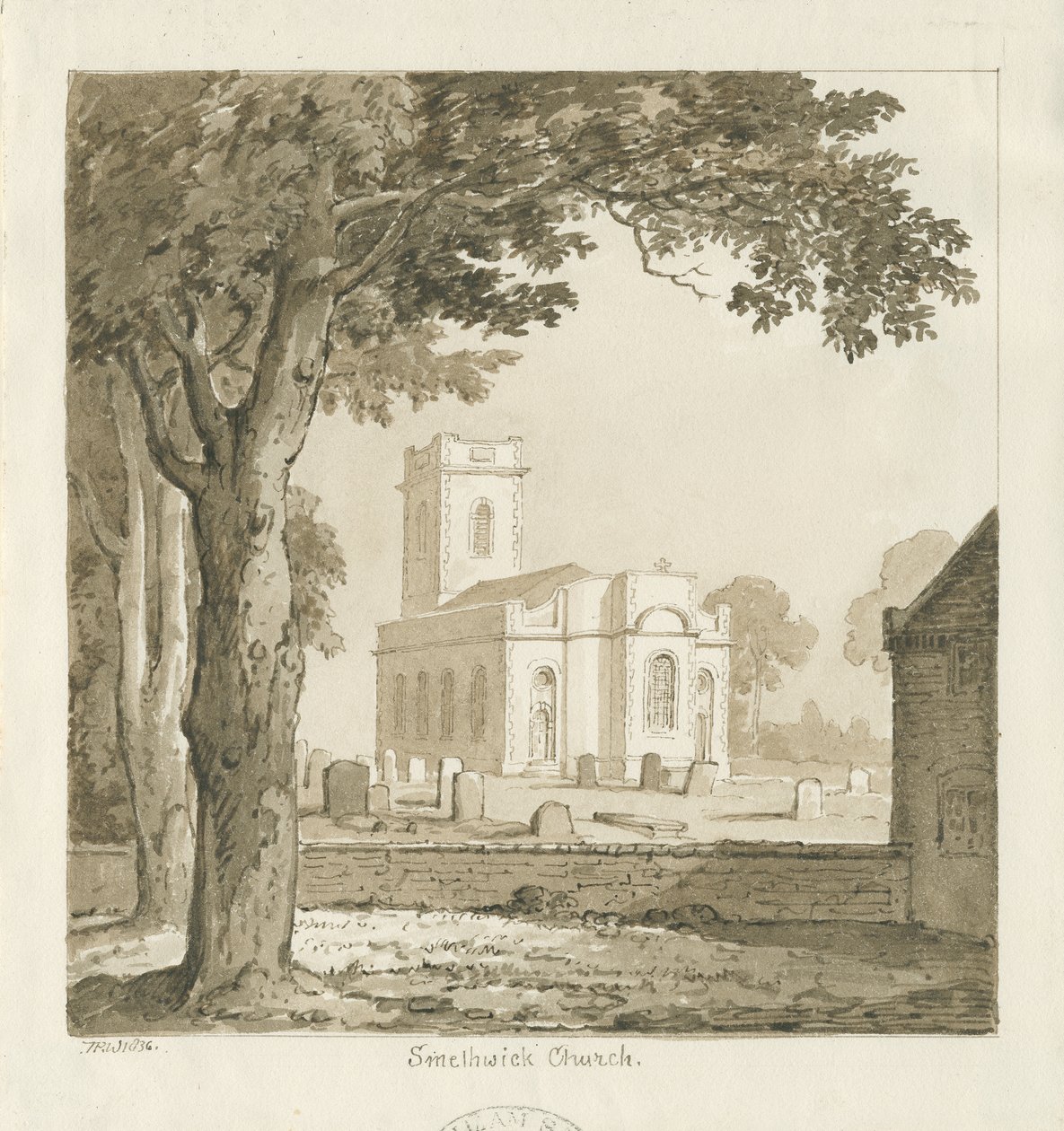 Smethwick Church by Thomas Peploe Wood