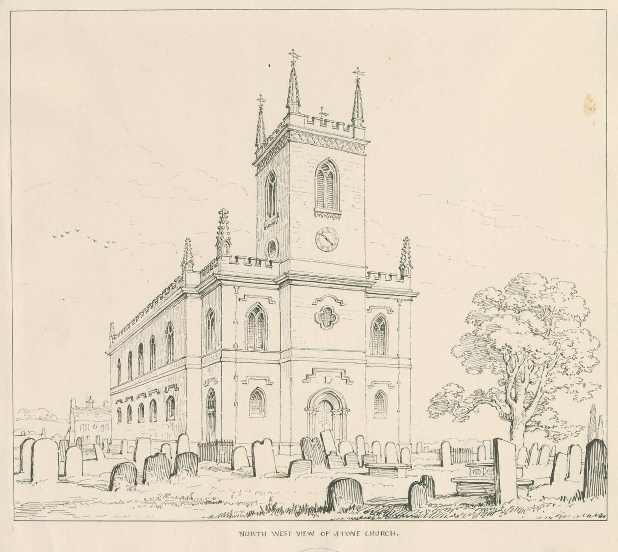 Stone Church by Thomas Peploe Wood