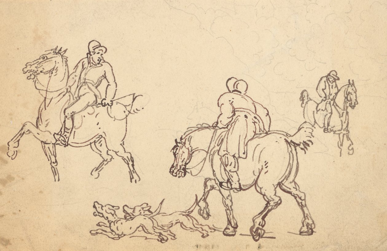 Album Drawing by Thomas Rowlandson