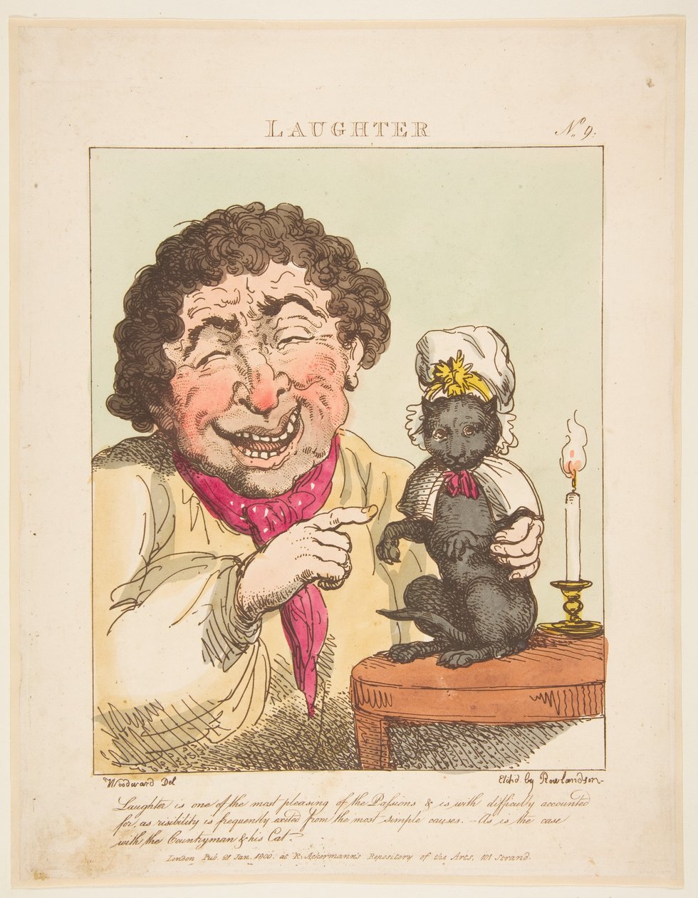Laughter by Thomas Rowlandson