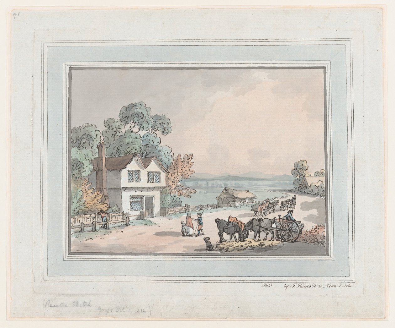 Rustic Sketch by Thomas Rowlandson