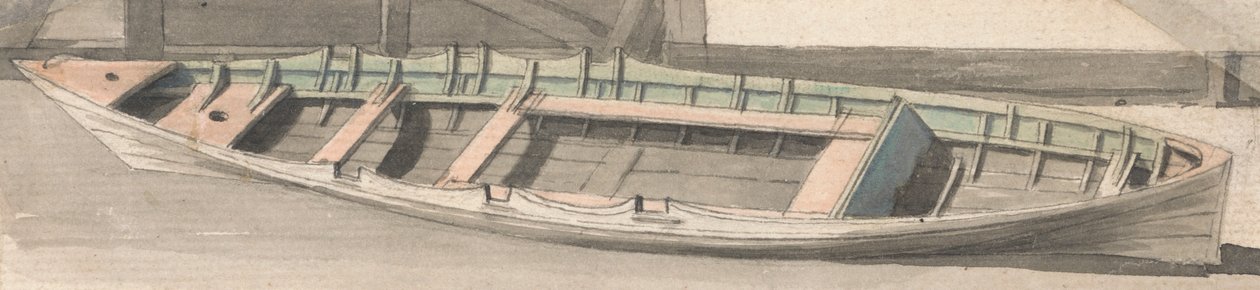 A Rowing Boat by Thomas Sandby