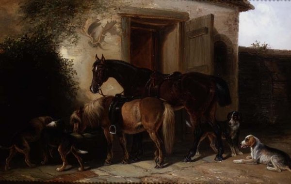 At the Trough by Thomas Smythe