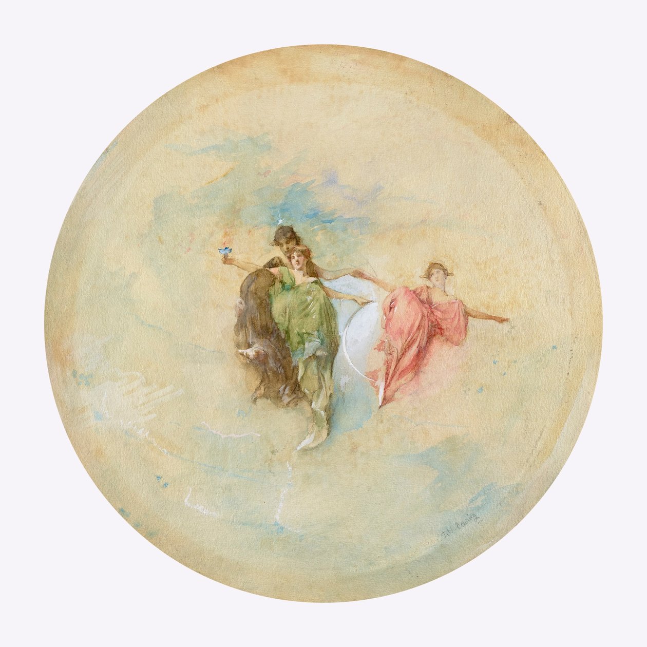 Dawn by Thomas Wilmer Dewing