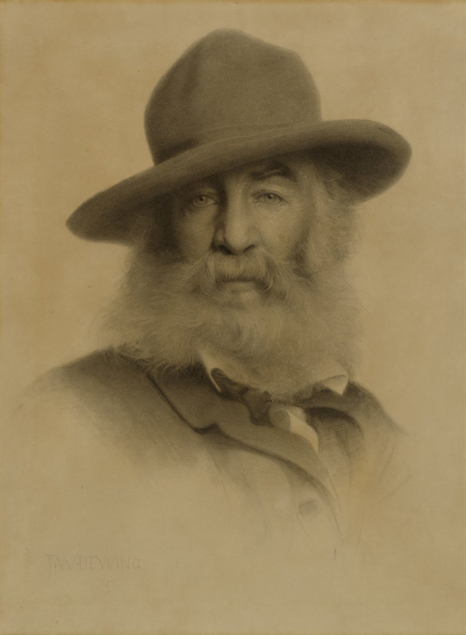 Walt Whitman by Thomas Wilmer Dewing