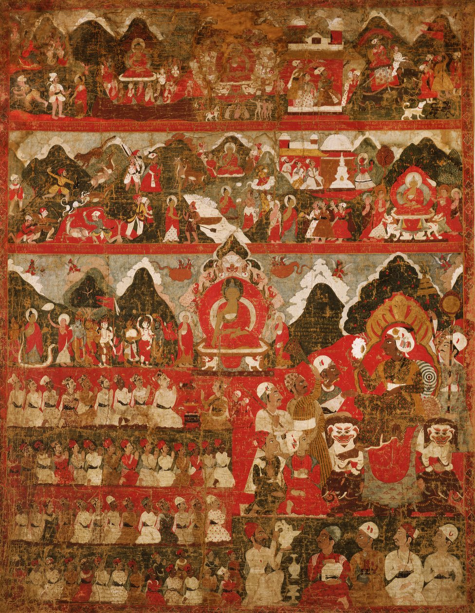 Thanka by Tibetan School