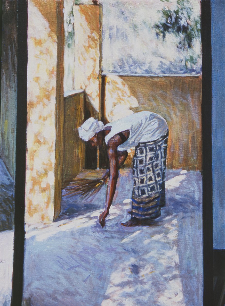 Girl Sweeping II by Tilly Willis