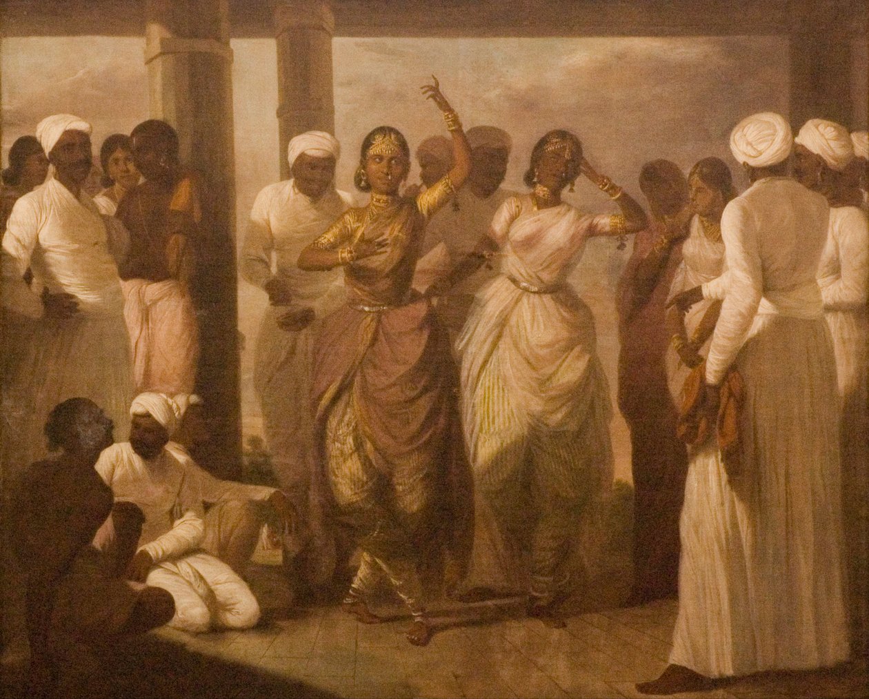 Dancers by Tilly Kettle