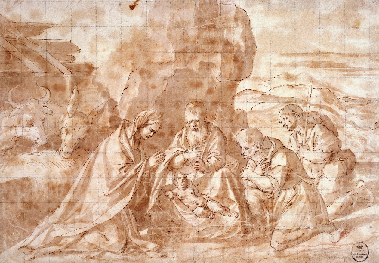 Nativity by Titian (c.1488 1576)
