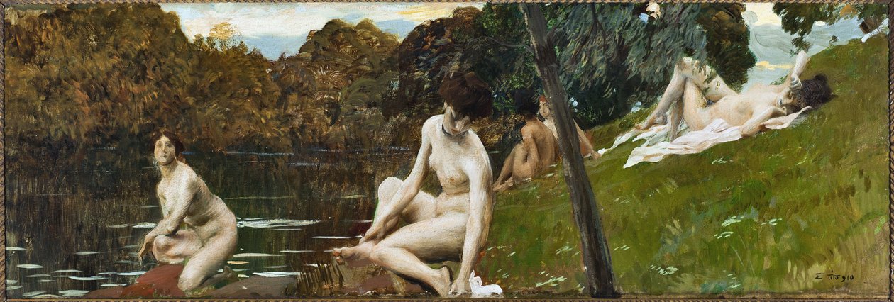 Bathers by Tito Ettore