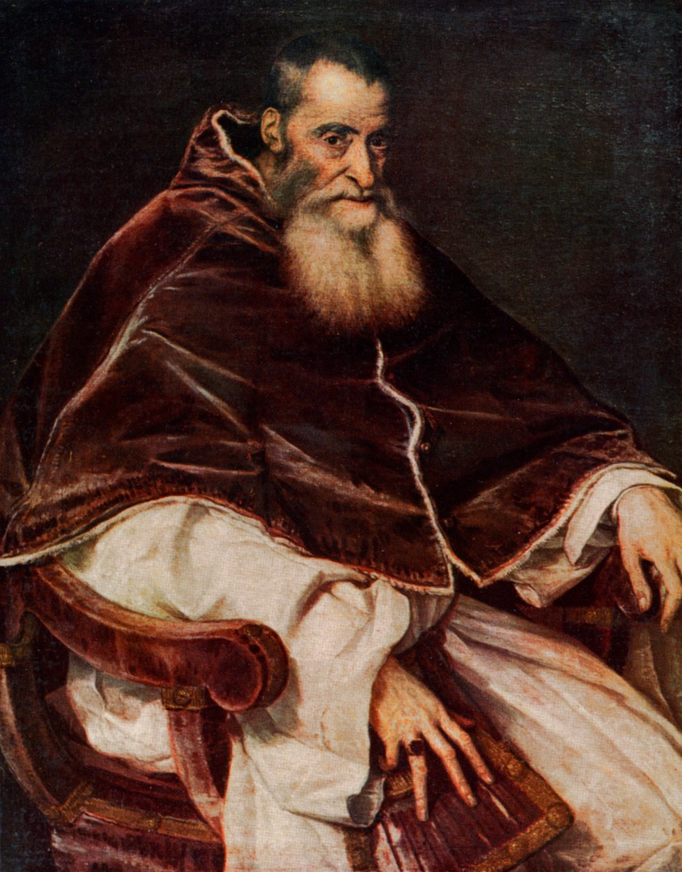 Pope Paul III by Tiziano Vecelli