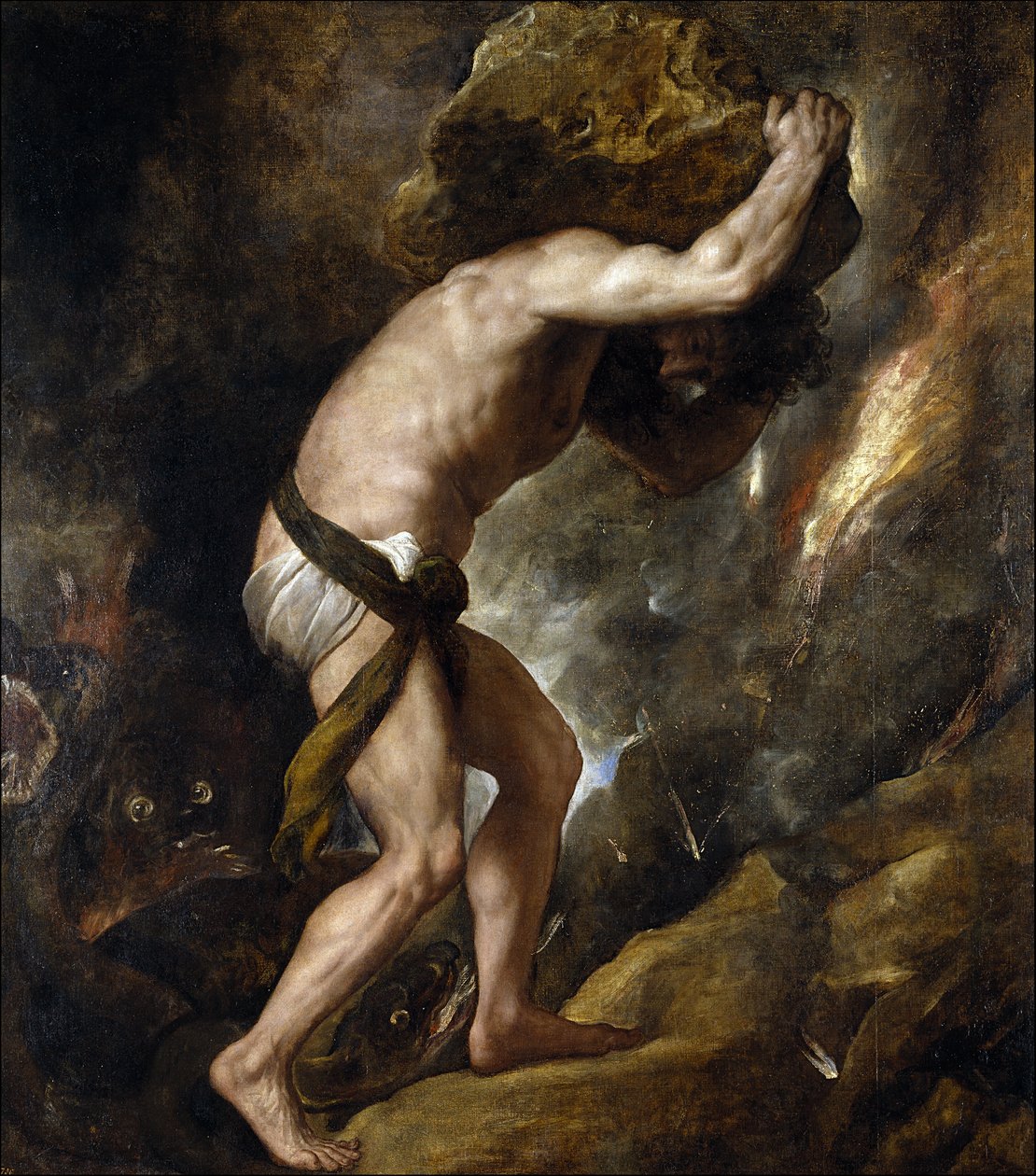 Sisyphus by Tiziano Vecelli