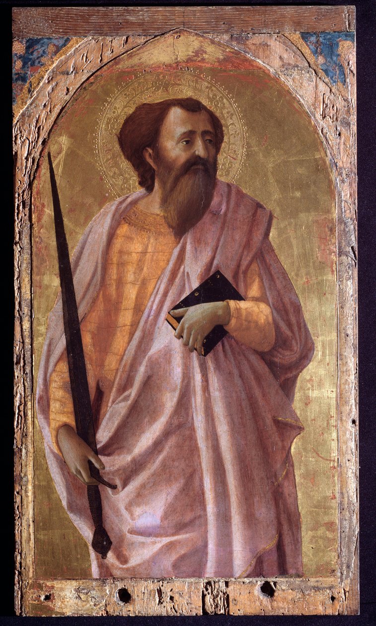 St Paul by Tommaso Masaccio