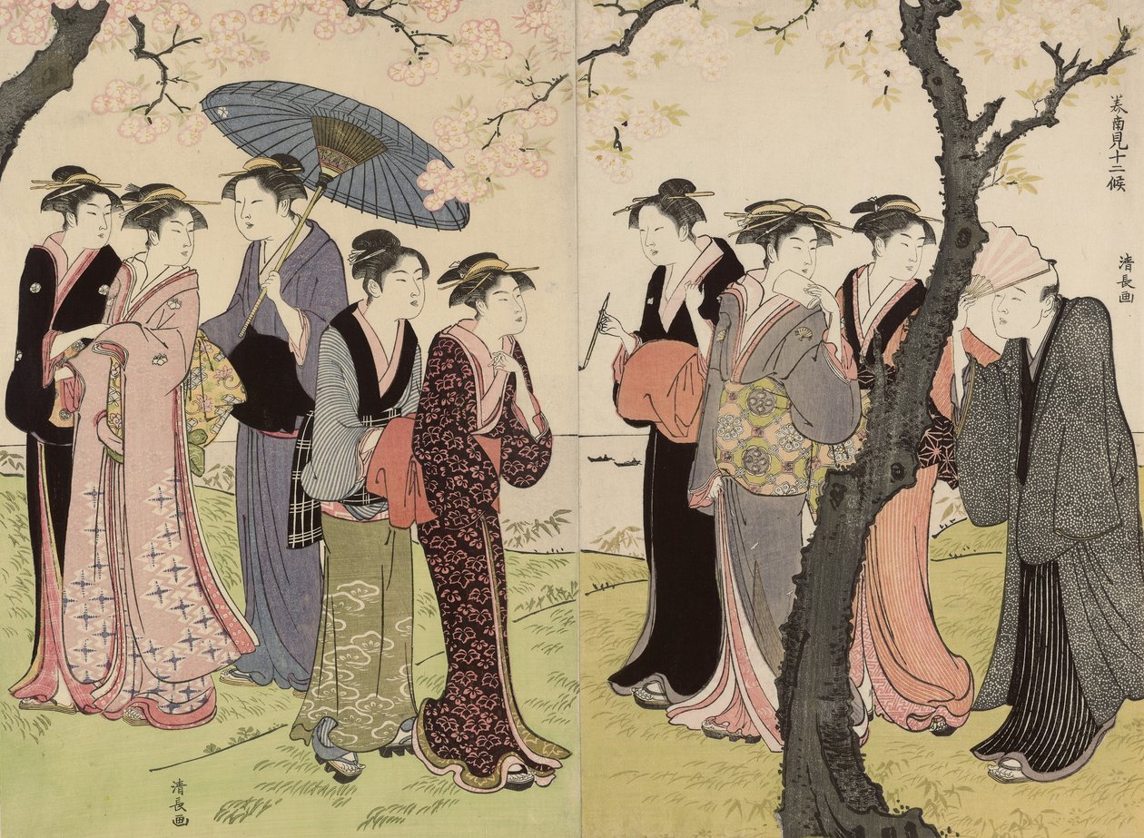 The Third Month by Torii Kiyonaga