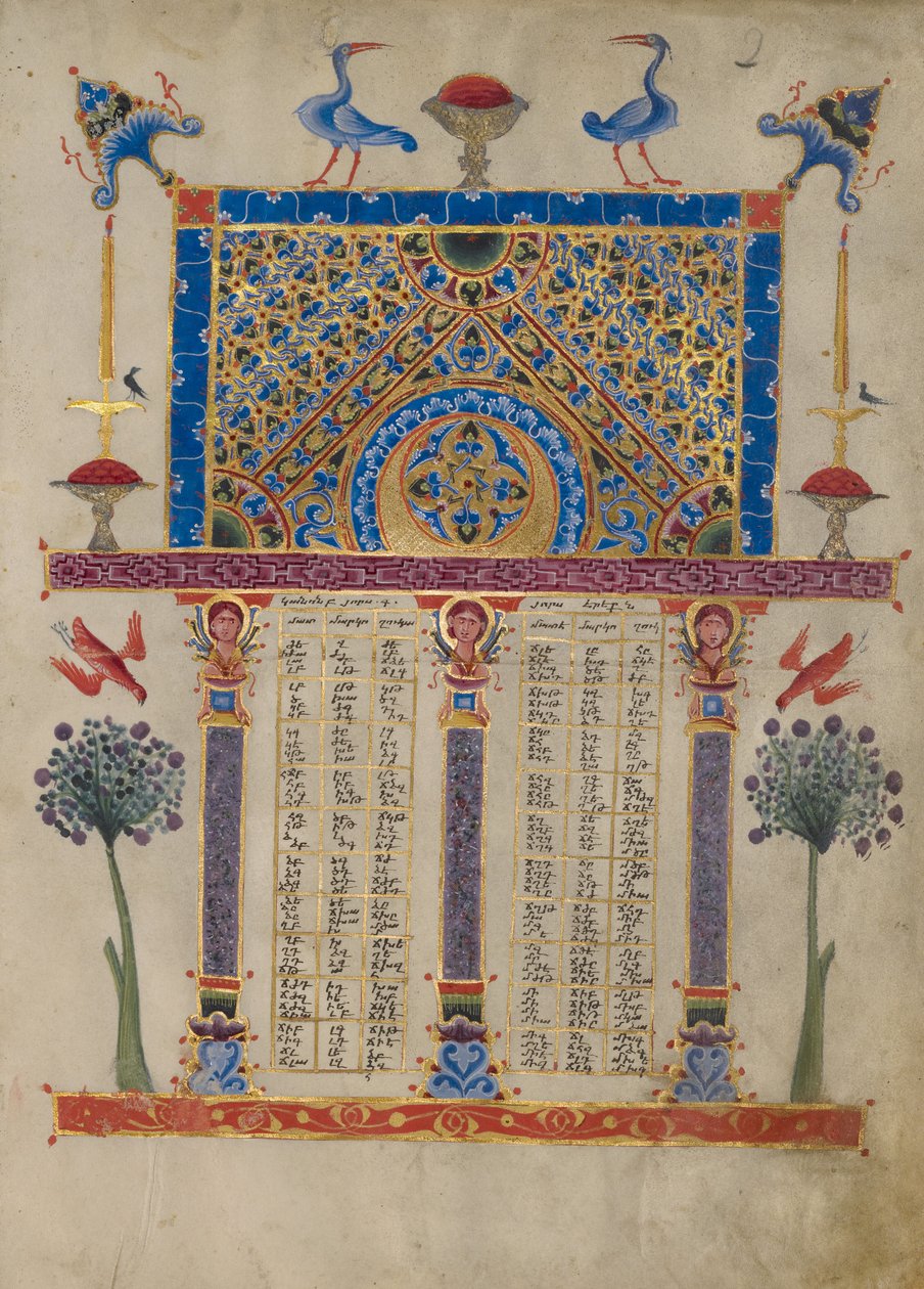 Canon Table Page by Toros Roslin