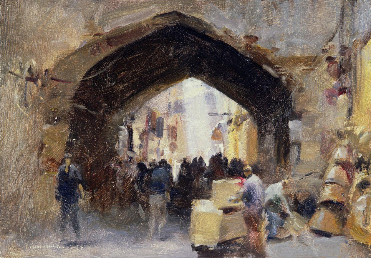 Tehran Bazaar by Trevor Chamberlain