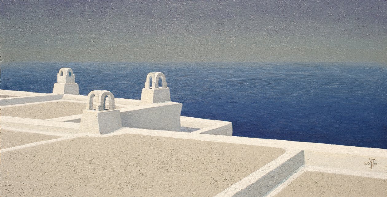 Santorini II, 2010 by Trevor Neal