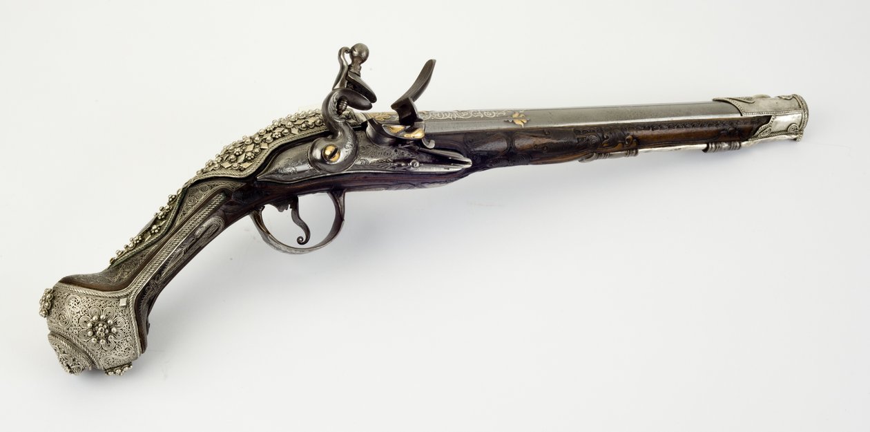Flintlock Pistol by Turkish School