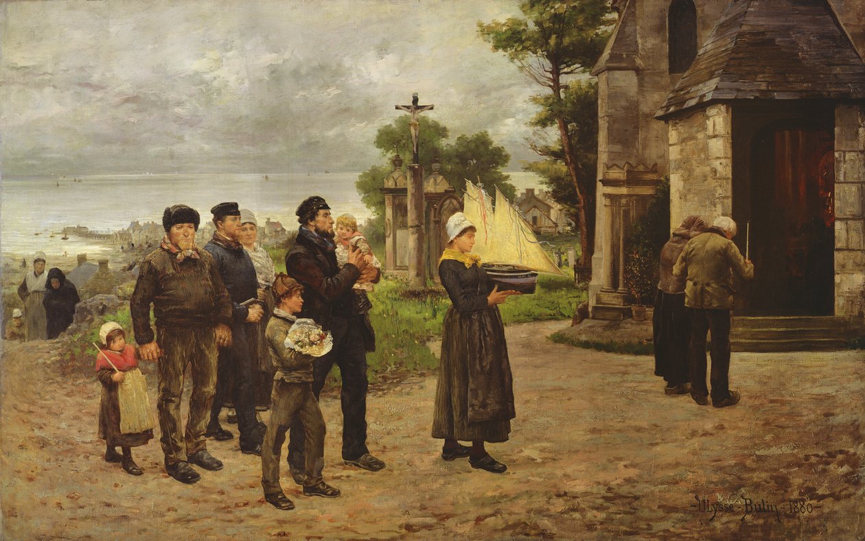 Ex-Voto by Ulysse Louis Auguste Butin