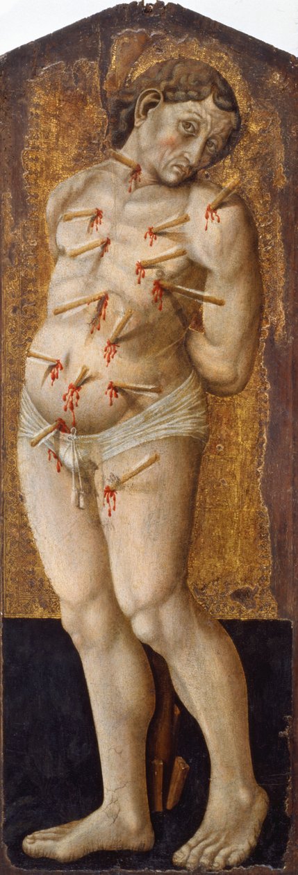 Saint Sebastian by Umbrian School