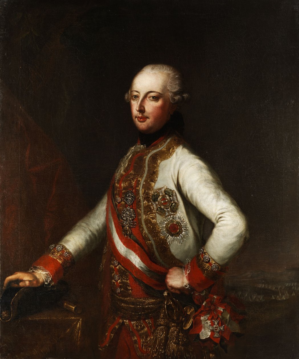 Portrait Probably of Joseph II, Holy Roman Emperor by Unbekannt Unbekannt