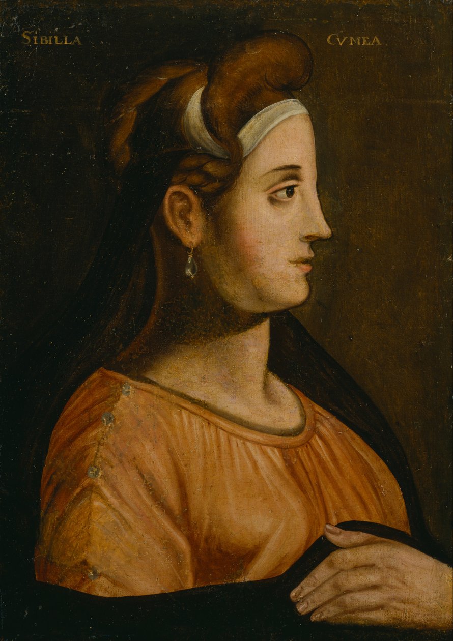 Cumaean Sibyl by Unbekannt Unbekannt