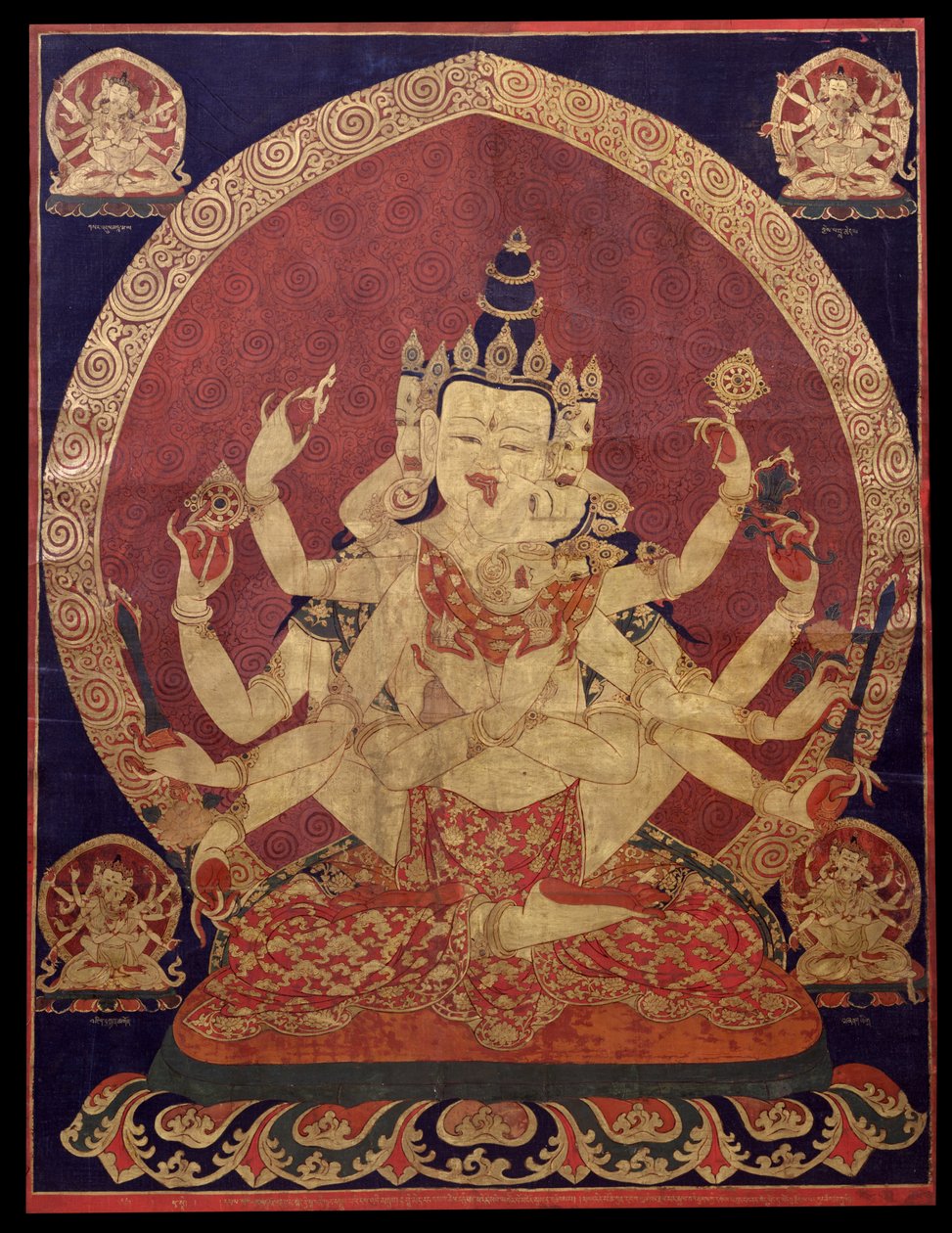 Guhyasamaja, Akshobhyavajra by Unbekannt Unbekannt