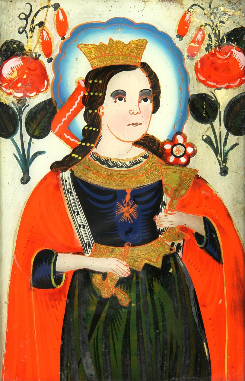 Saint Varvara by Unbekannt Unbekannt