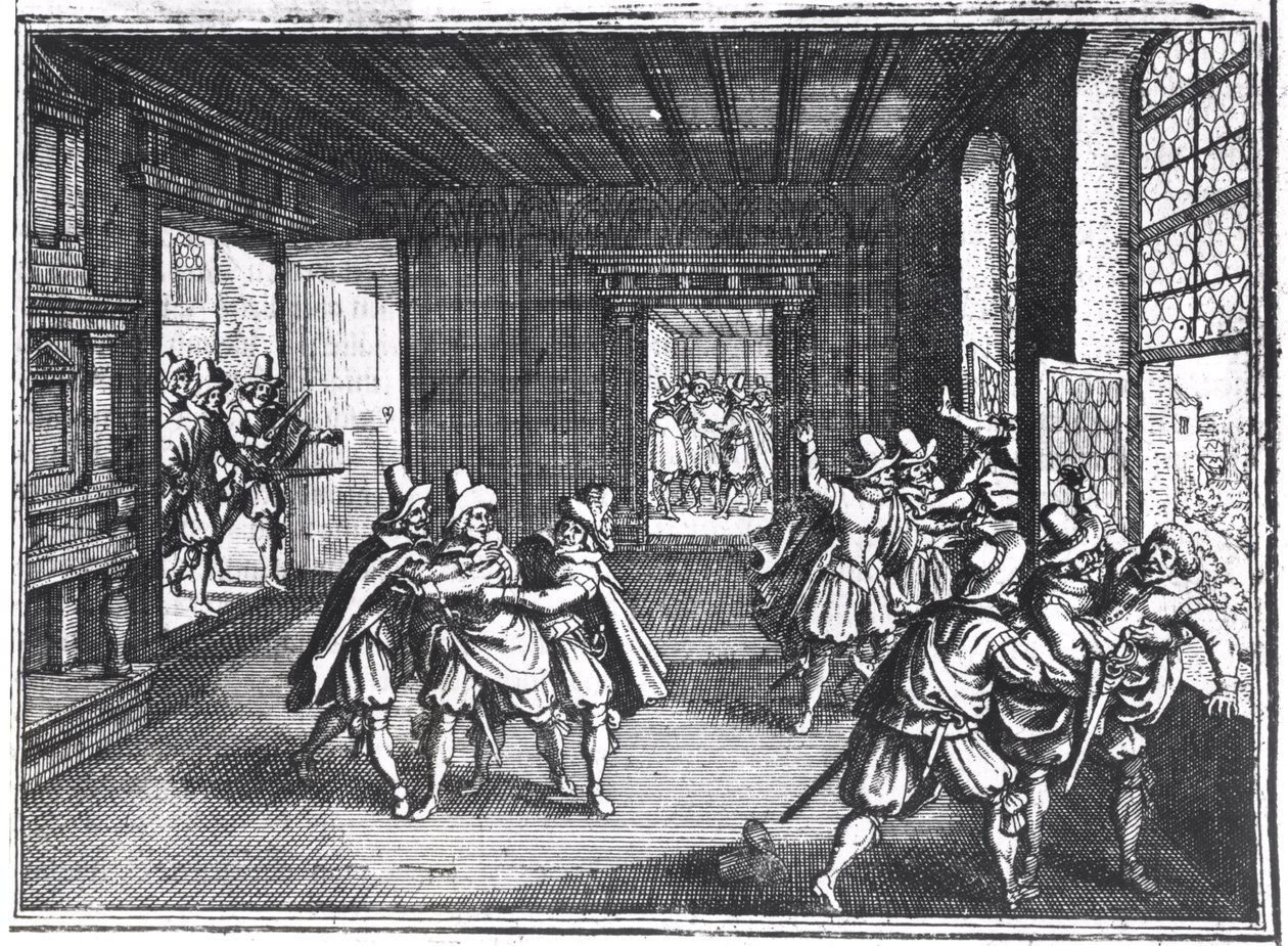The Defenestration of Prague in 1618 by Unbekannt Unbekannt