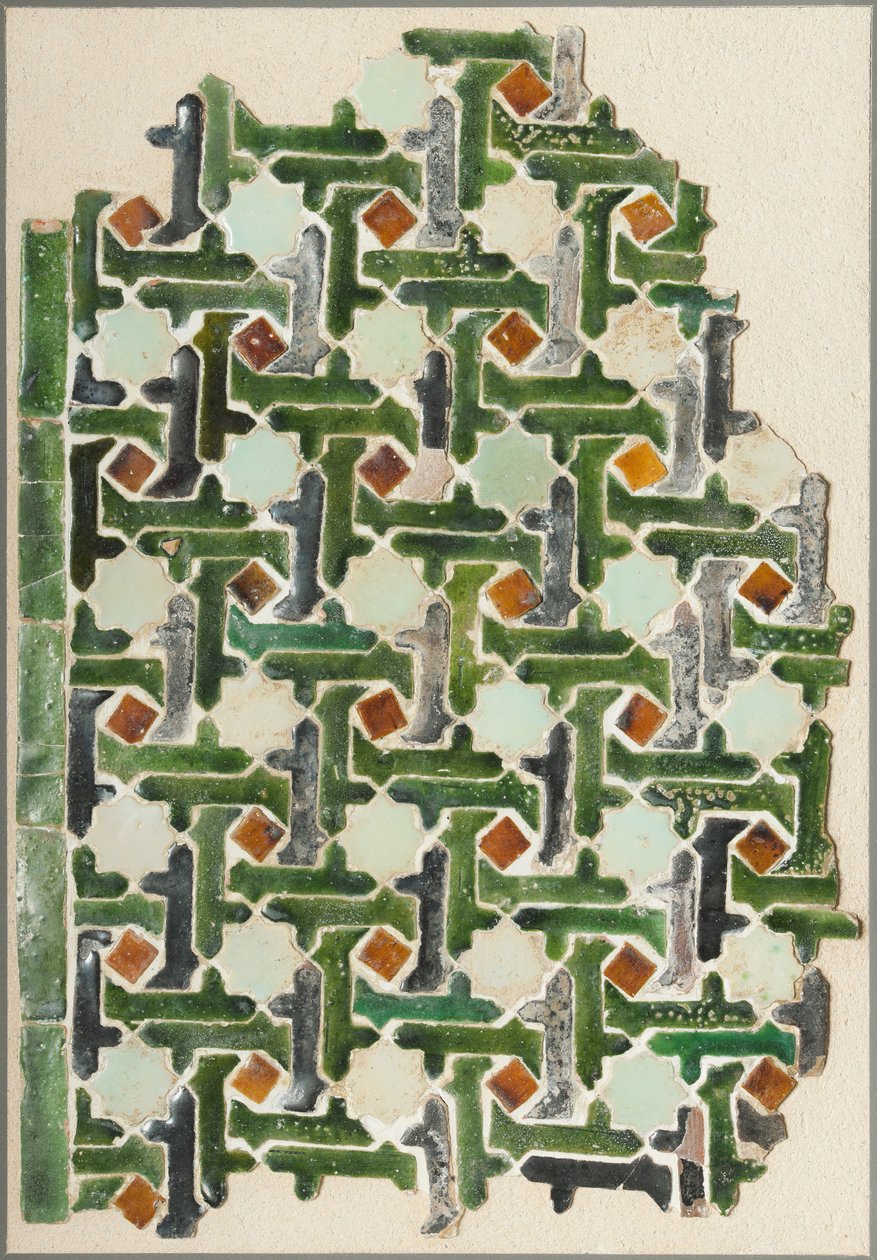 Mosaic Tile Panel by Unbekannt Unbekannt